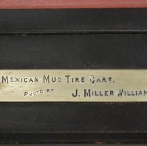 Mexican Mud Tire Cart plaque
